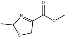 4-Thiazolecarboxylicacid,2,5-dihydro-2-methyl-,methylester(9CI) Struktur