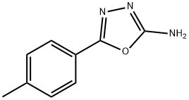 5-(4-methylphenyl)-1,3,4-oxadiazol-2-amine Struktur