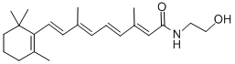 N-(2-hydroxyethyl)retinamide Struktur