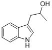 1H-Indole-3-ethanol,-alpha--methyl-(9CI) Struktur