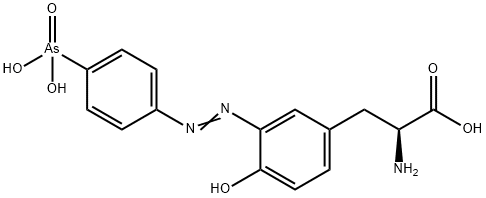 tyrosine-4-azobenzenearsonate Struktur