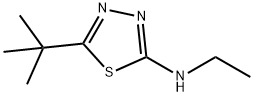 5-tert-butyl-N-ethyl-1,3,4-thiadiazol-2-amine Struktur