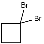 1,1-Dibromocyclobutane Struktur