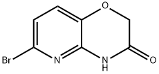 6-BROMO-2H-PYRIDO[3,2-B][1,4]OXAZIN-3(4H)-ONE Struktur