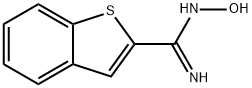 Benzo[b]thiophene-2-carboximidamide,N-hydroxy- Struktur