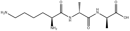 lysyl-alanyl-alanine Struktur