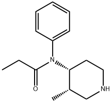 Normethyl Fentanyl Struktur