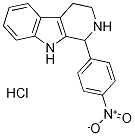 1-(4-nitrophenyl)-2,3,4,9-tetrahydro-1H-beta-carboline hydrochloride Struktur