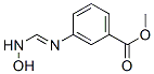 Benzoic acid, 3-[[(hydroxyamino)methylene]amino]-, methyl ester (9CI) Struktur