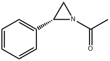 Aziridine, 1-acetyl-2-phenyl-, (R)-(-)- (8CI) Struktur