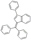 1-(Diphenylmethylene)-3-phenyl-1H-indene Struktur