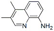 8-amino-3,4-dimethylquinoline Struktur