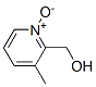 2-Pyridinemethanol,3-methyl-,1-oxide(9CI) Struktur