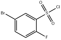 5-Bromo-2-fluorobenzenesulphonyl chloride 98% Struktur