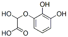 Acetic acid, (2,3-dihydroxyphenoxy)hydroxy- (9CI) Struktur