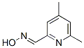 2-Pyridinecarboxaldehyde,4,6-dimethyl-,oxime(9CI) Struktur