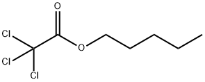 pentyl 2,2,2-trichloroacetate Struktur