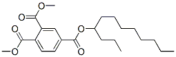 1,2,4-Benzenetricarboxylic acid 4-dodecyl 1,2-dimethyl ester Struktur