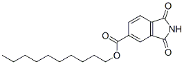 1,3-Dioxo-2,3-dihydro-1H-isoindole-5-carboxylic acid decyl ester Struktur