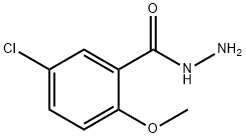 5-Chloro-2-methoxy-benzoic acid hydrazide Struktur