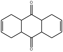 1,4,4a,5,8,8a,9a,10a-Octahydroanthraquinone Struktur