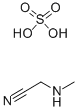 METHYLAMINOACETONITRILE SULFATE Struktur