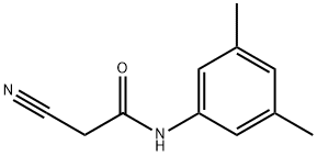 2-cyano-N-(3,5-dimethylphenyl)acetamide Struktur