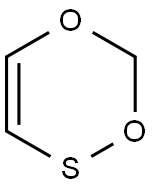 1,5,2-Dioxathiin Struktur