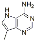 5H-Pyrrolo[3,2-d]pyrimidin-4-amine, 7-methyl- (9CI) Struktur