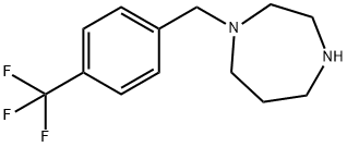 1-[4-(TrifluoroMethyl)benzyl]hoMopiperazine, 95% Struktur