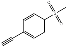 1-ETHYNYL-4-(METHYLSULPHONYL)-BENZENE Struktur