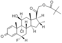 CLOCORTOLONE PIVALATE (200  MG) Structure