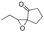 1-Oxaspiro[2.4]heptan-4-one,  2-ethyl- Struktur