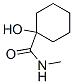 Cyclohexanecarboxamide, 1-hydroxy-N-methyl- (9CI) Struktur