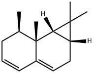 (1aR,7R,7aR,7bS)-1a,2,6,7,7a,7b-Hexahydro-1,1,7,7a-tetramethyl-1H-cyclopropa[a]naphthalene Struktur