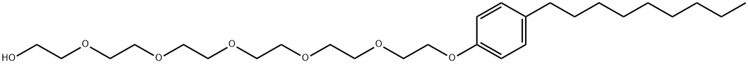 2-[2-[2-[2-[2-[2-(4-nonylphenoxy)ethoxy]ethoxy]ethoxy]ethoxy]ethoxy]ethanol Struktur