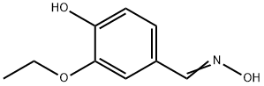 3-ETHOXY-4-HYDROXYBENZALDEHYDE OXIME Struktur