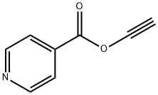 4-Pyridinecarboxylicacid,ethynylester(9CI) Struktur