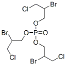 Phosphoric acid tris(2-bromo-3-chloropropyl) ester Struktur