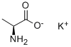 potassium L-alaninate Struktur