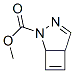 2,3-Diazabicyclo[3.2.0]hepta-3,6-diene-2-carboxylicacid,methylester(9CI) Struktur