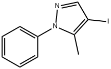 4-IODO-5-METHYL-1-PHENYL-1H-PYRAZOLE Struktur