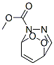 6,7-Dioxa-2,3-diazabicyclo[3.2.2]nona-3,8-diene-2-carboxylic  acid,  methyl  ester Struktur