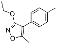 Isoxazole, 3-ethoxy-5-methyl-4-(4-methylphenyl)- (9CI) Struktur