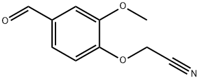 (4-FORMYL-2-METHOXY-PHENOXY)-ACETONITRILE Struktur