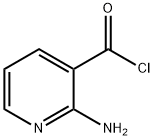 3-Pyridinecarbonyl chloride, 2-amino- (9CI) Struktur