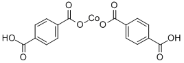 cobalt terephthalate Struktur