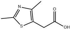 (2,4-DIMETHYL-THIAZOL-5-YL)-ACETIC ACID Struktur