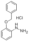 (2-BENZYLOXY-PHENYL)-HYDRAZINE HYDROCHLORIDE Struktur