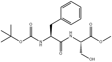 BOC-PHE-SER-OME Struktur